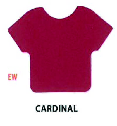 Siser HTV Vinyl Cardinal Easy Weed 12"x15" Sheet